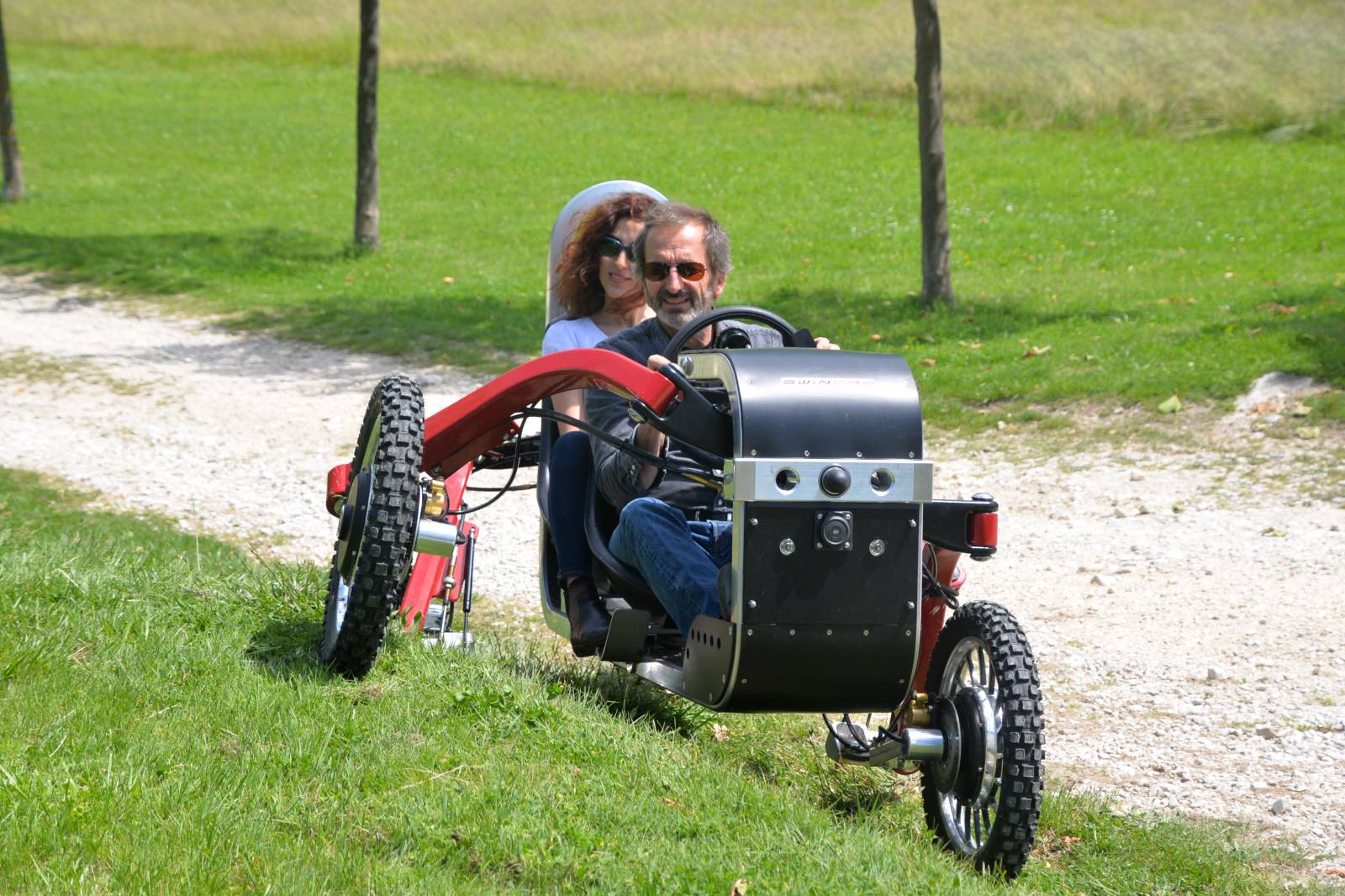 Buggy électrique tandem