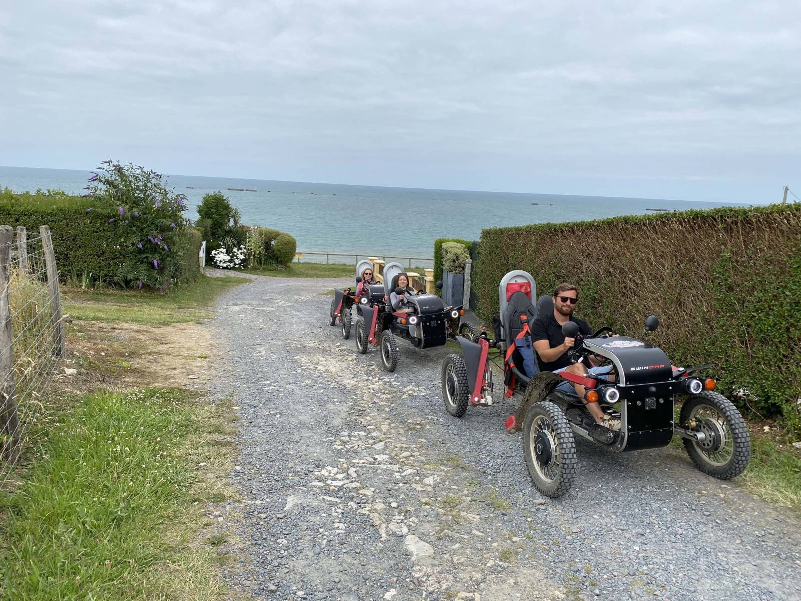 Flotte de trotinette tout-chemin électrique 