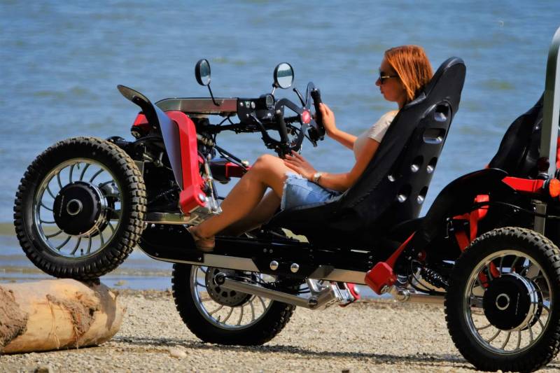 Tandem e-Spider tout-terrain électrique français