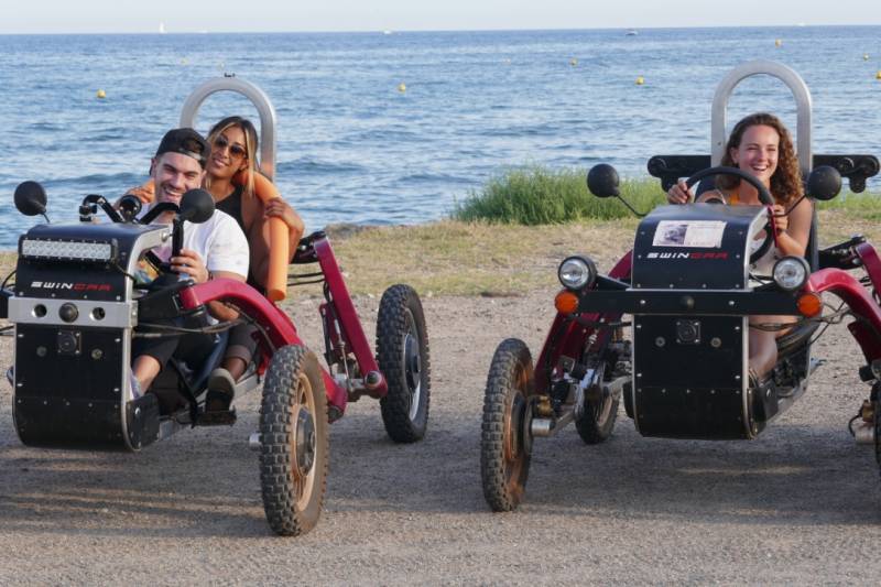 Partager la nature en convivialité avec un 'X' électrique pour découvrir la nature